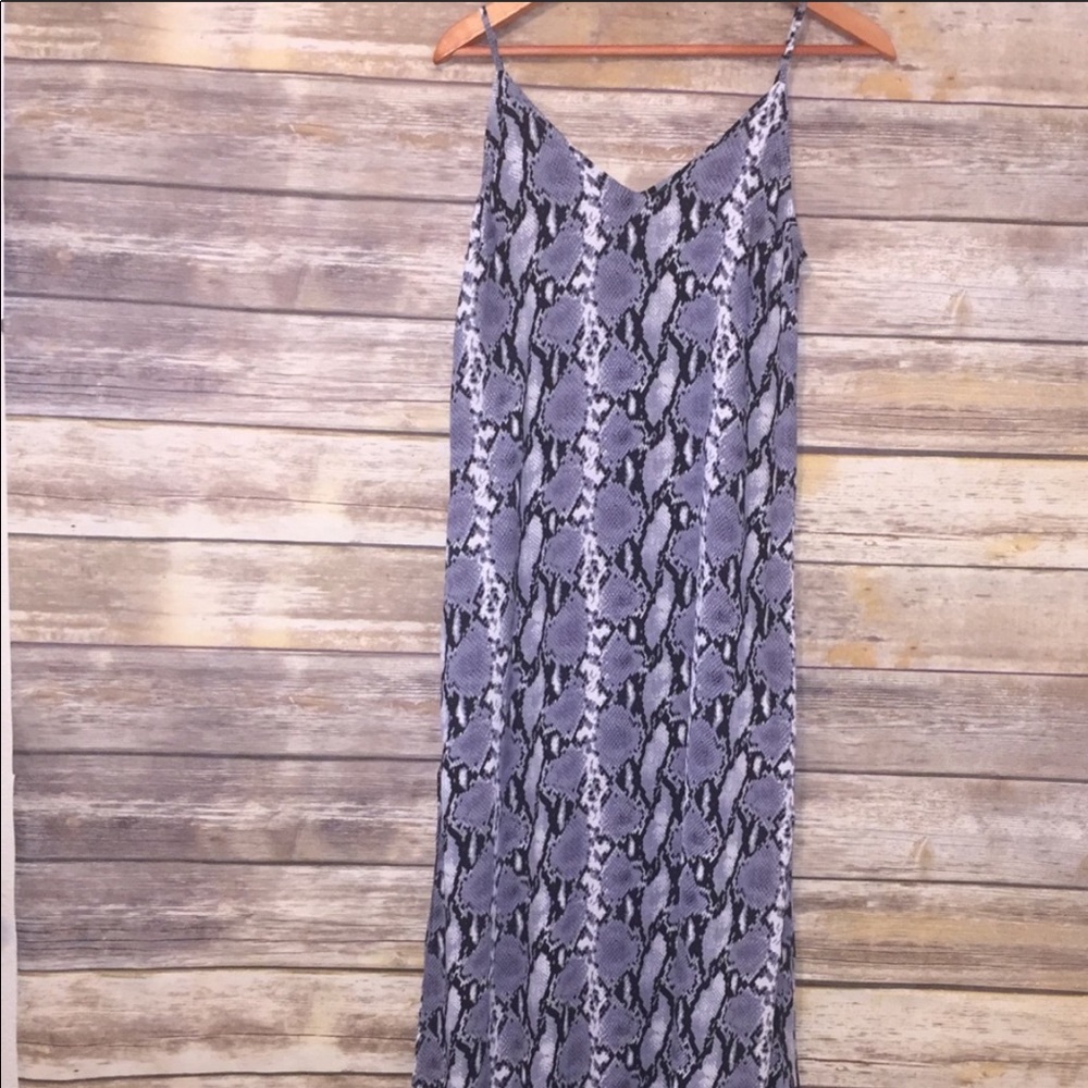 Buddy Love snake print maxi dress